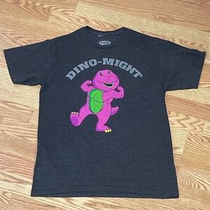 Barney Dino Might shirt